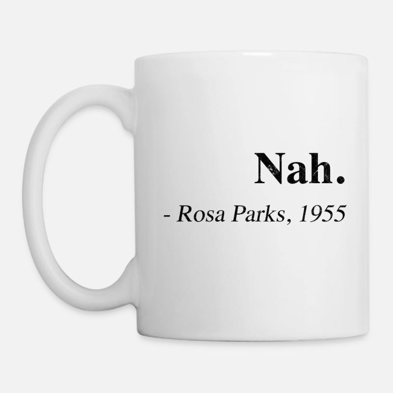ROSA PARKS NAH VINTAGE - Tasse - Weiß