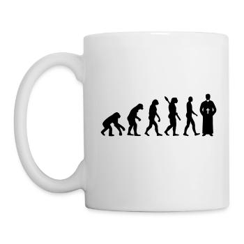 Evolution Priest - Mug - white - Left