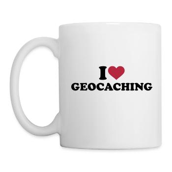 Geocaching - Tasse - Weiß - Links