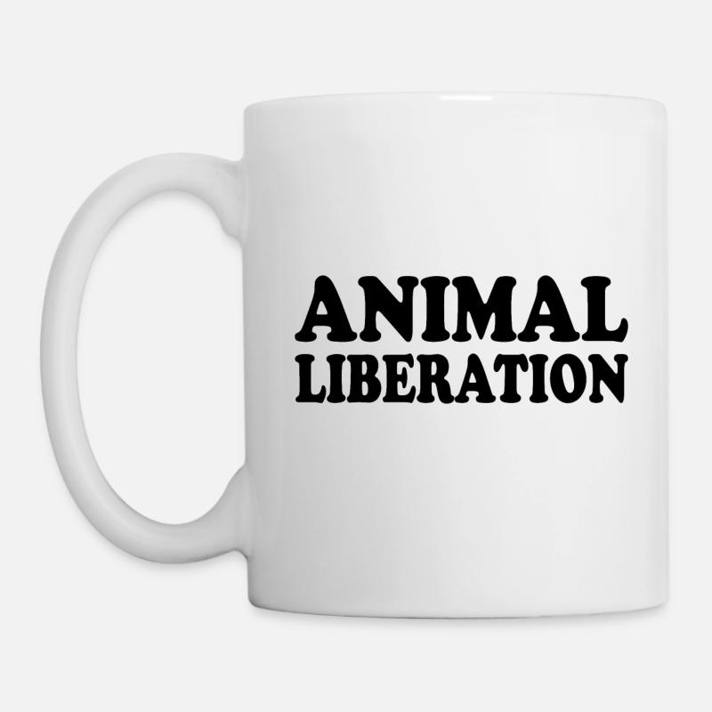 Animal liberation - Kubek - biały