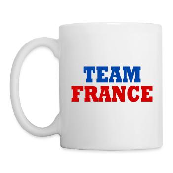 Team france - Mug blanc - blanc - Gauche