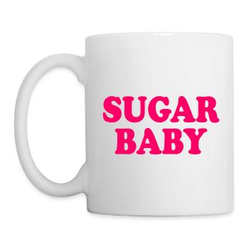 Sugar baby - Tasse - Weiß - Links