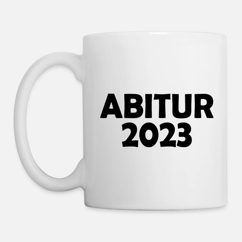 Abitur 2023 - Tasse - Weiß