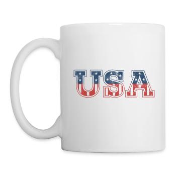 ÉTATS-UNIS - Mug blanc - blanc - Gauche