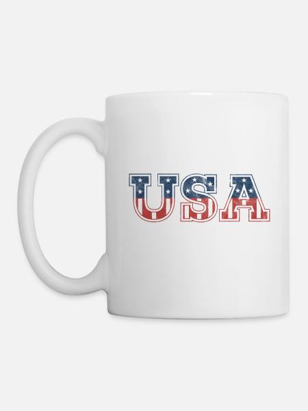USA - Tasse - Weiß
