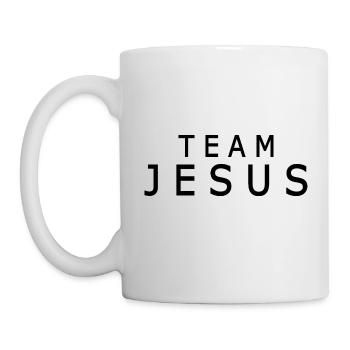 Team jesus - Mug - white - Left