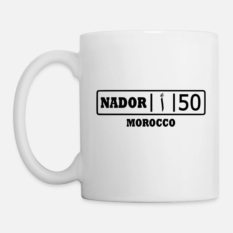 Nador kennzeichen ا 50 - Tasse - Weiß