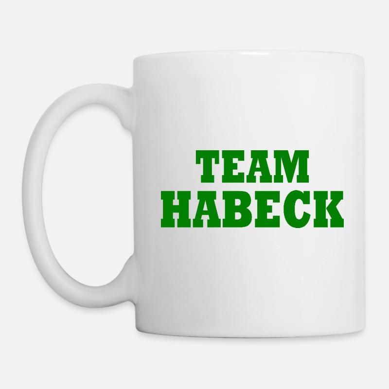 Team habeck - Tasse - Weiß