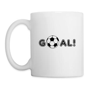 Football goal - Mug - white - Left