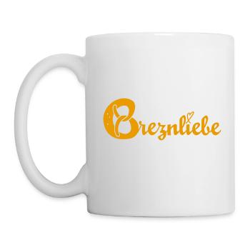 Breznliebe (gelb) - Tasse - Weiß - Links