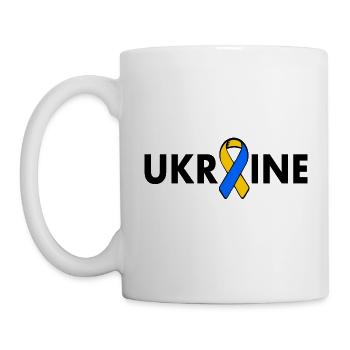 Ukraine - Tasse - Weiß - Links