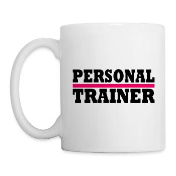 Personal trainer - Mug - white - Left