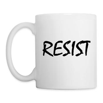 Resist - Mug - white - Left