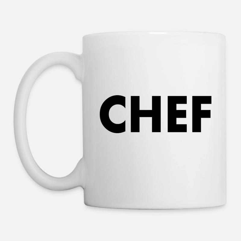 Chef - Tasse - Weiß