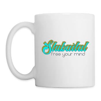 Stubaital - free your mind - Tasse - Weiß - Links