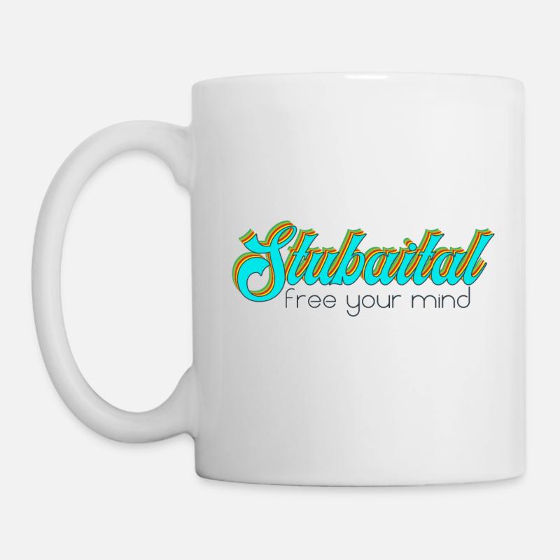 Stubaital - free your mind - Tasse - Weiß
