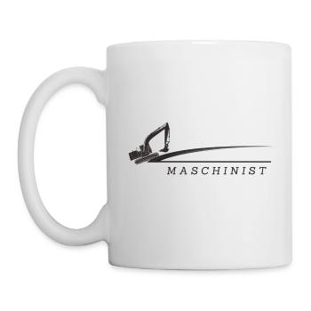 Fresh Maschinist Symbol - Tasse - Weiß - Links