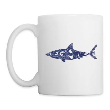 Elegant Shark - Mug - white - Left