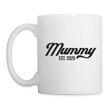 Mummy Est 2025 - Mug - white - Left