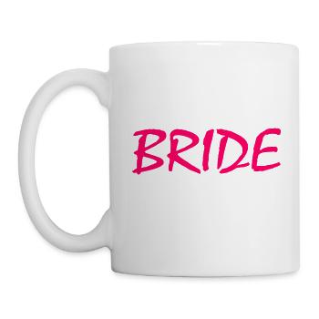 Bride - Tasse - Weiß - Links