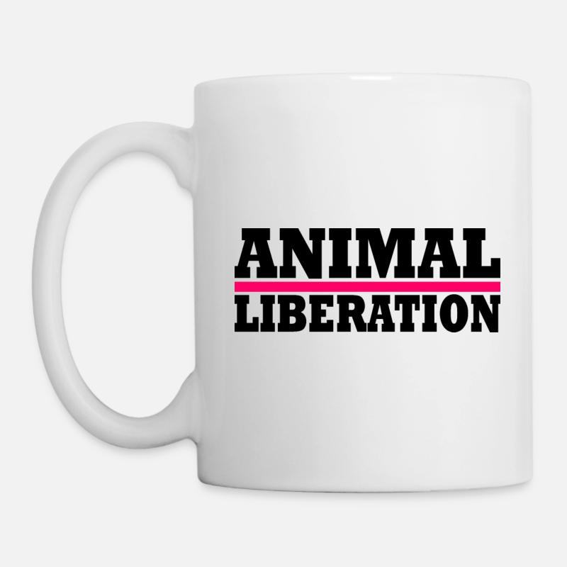 Animal liberation - Mug blanc - blanc