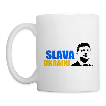 Slava ukraini - Mug - white - Left