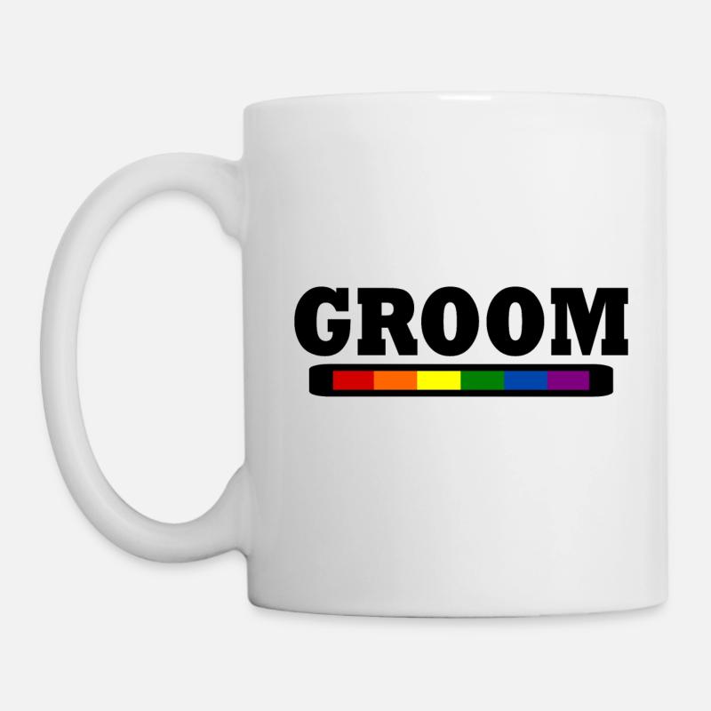 Groom - Tasse - Weiß