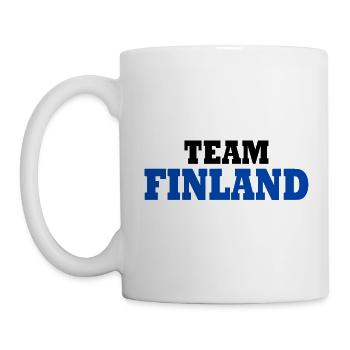 Finnland - Tasse - Weiß - Links