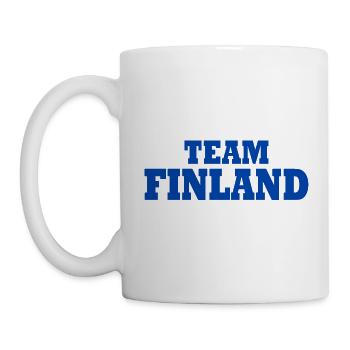 Finnland - Tasse - Weiß - Links