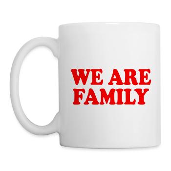 We are family - Mug - white - Left