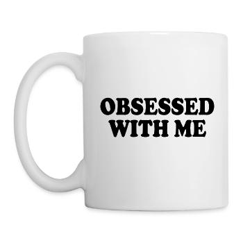 obsessed with me - Mug - white - Left