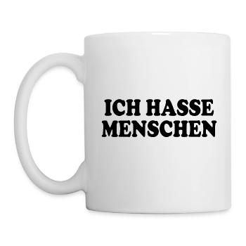 I hate people - Mug - white - Left