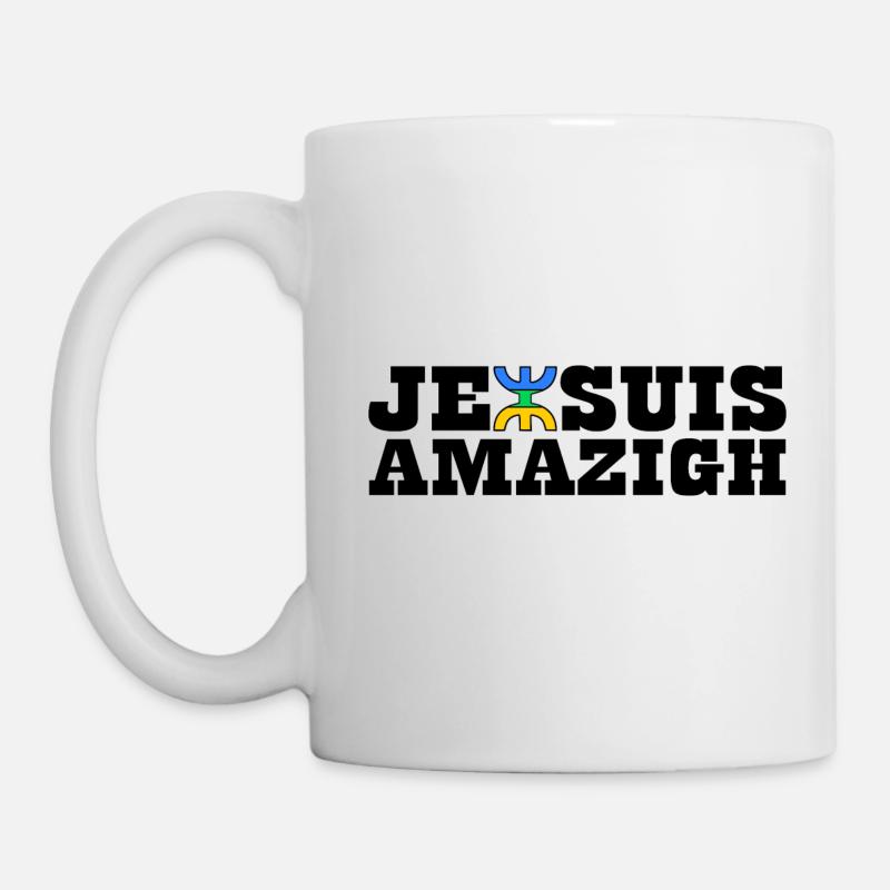 je Suis Amazigh - Tasse - Weiß