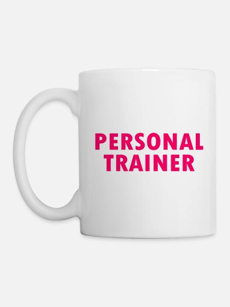 Personal trainer - Tasse - Weiß