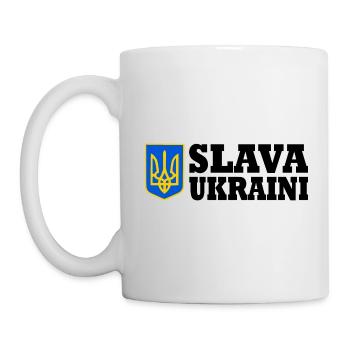Slava ukraini - Mug - white - Left