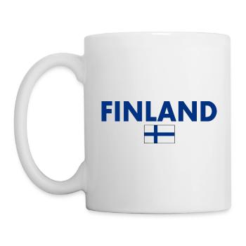 Finlande - Mug blanc - blanc - Gauche