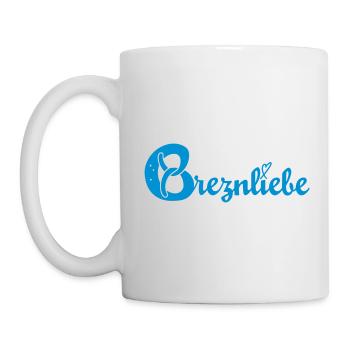 Breznliebe für München! - Tasse - Weiß - Links