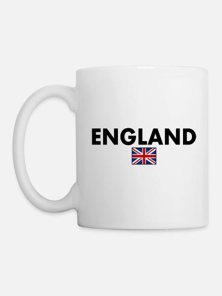 England - Mug - white