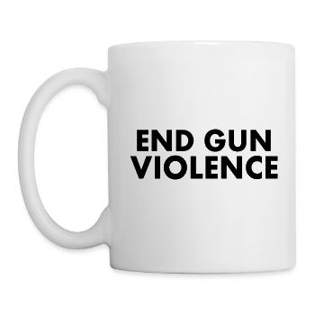 END GUN VIOLENCE - Tasse - Weiß - Links