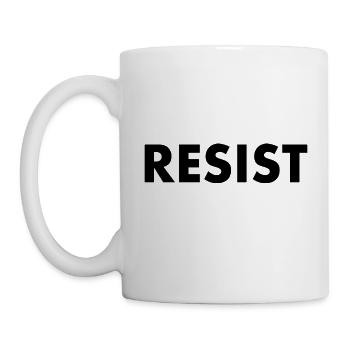 Resist - Mug - white - Left