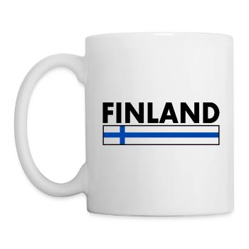 FINLANDE - Mug blanc - blanc - Gauche