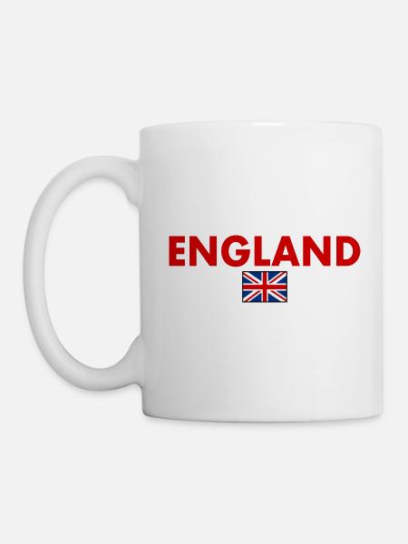 England - Mug - white