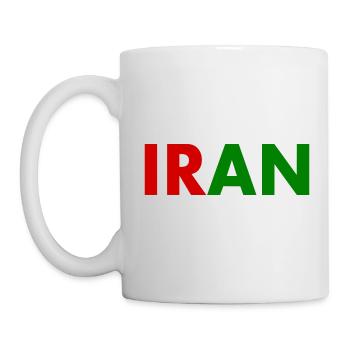 Iran - Tasse - Weiß - Links