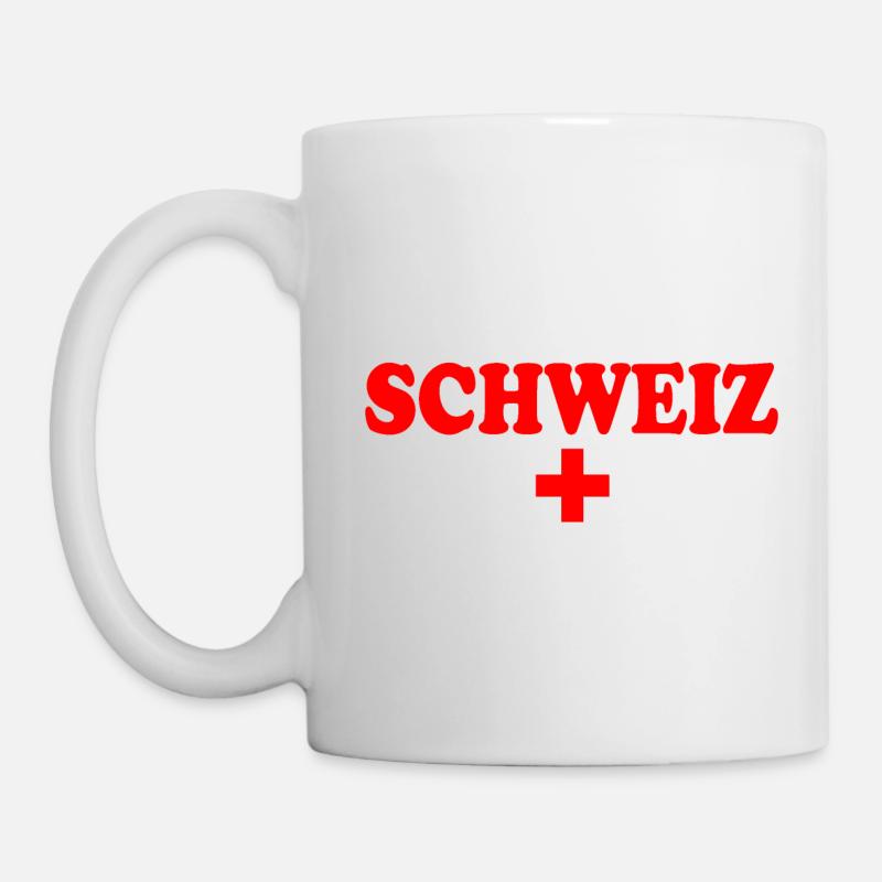 Schweiz - Tasse - Weiß