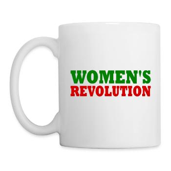Womens revolution - Mug blanc - blanc - Gauche