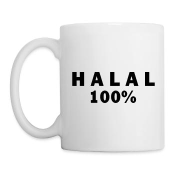 Halal حلال - Tasse - Weiß - Links