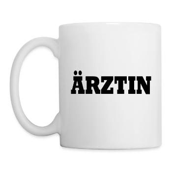 Ärztin - Tasse - Weiß - Links