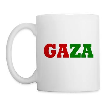 Free Gaza - Mug - white - Left