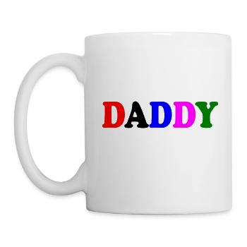 Daddy - Tasse - Weiß - Links
