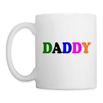 Daddy - Tasse - Weiß - Links
